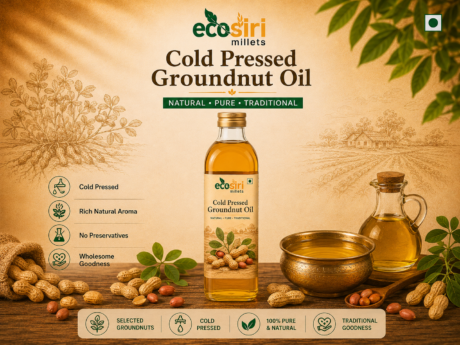 Cold Presses Ground Nut Oil