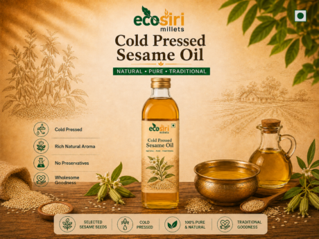 Cold Presses Sesame Oil
