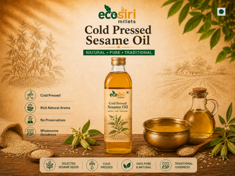 Buy Cold Pressed Sesame Oil