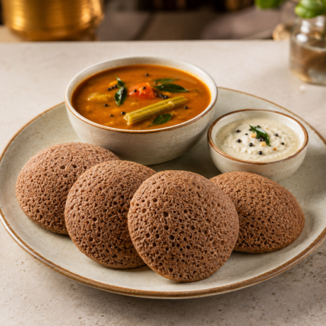Ragi Plain Idly